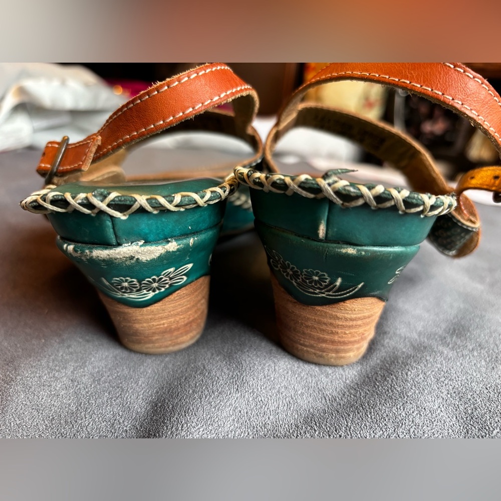 EUC L’Artiste by Spring Step L’Artiste Dreamer Dress Sandals EU39. - Picture 7 of 7
